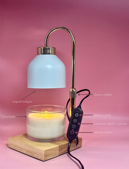 Lampe chauffe bougie
