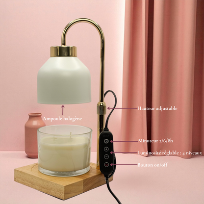 Lampe chauffe bougie